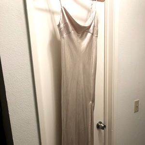 Silky cream dress *BRAND NEW*